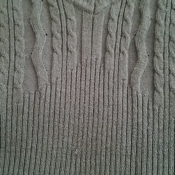 Army green sweater - Picture 2 of 2